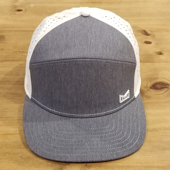 Melin Trenches Hydro Gray and White Men's Hat - Picture 1 of 10